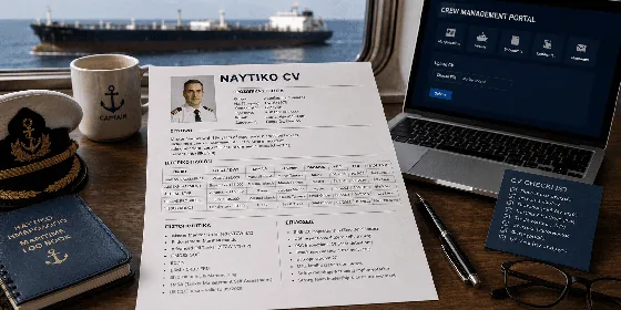 Ναυτικό CV 2026 — τι ζητούν οι ναυτιλιακές εταιρείες